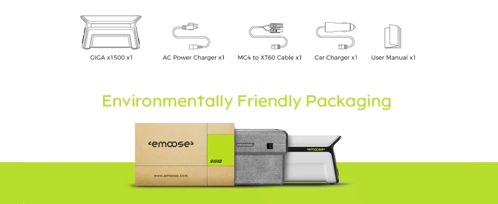 Зарядная станция Emoose TF-PS-021PLG14 Li-ion, 2400W, 1502.2Wh фото 23