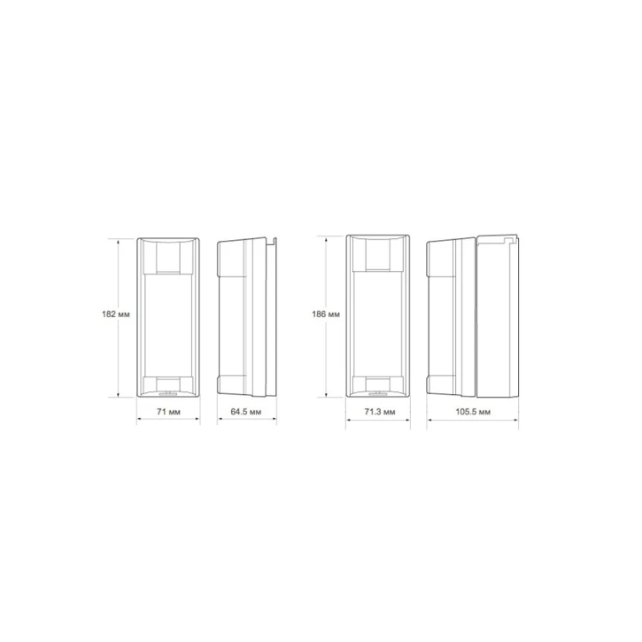 Датчик руху вуличний Optex VXI-ST фото 4