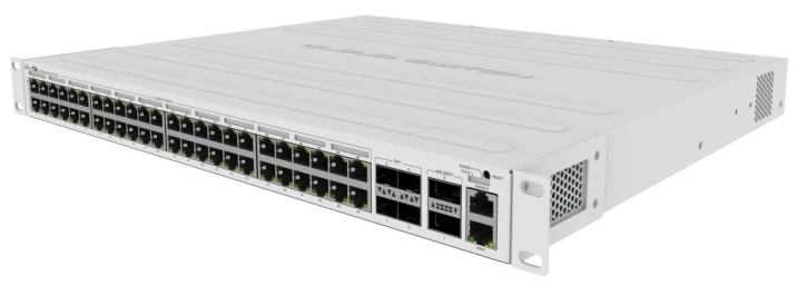 Комутатор MikroTik CRS354-48P-4S+2Q+RM White фото 2