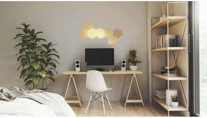 Розумна система освітлення Nanoleaf Elements - Hexagons Starter Kit Apple Homekit 7 шт (NL52-K-7002HB-7PK) фото 5