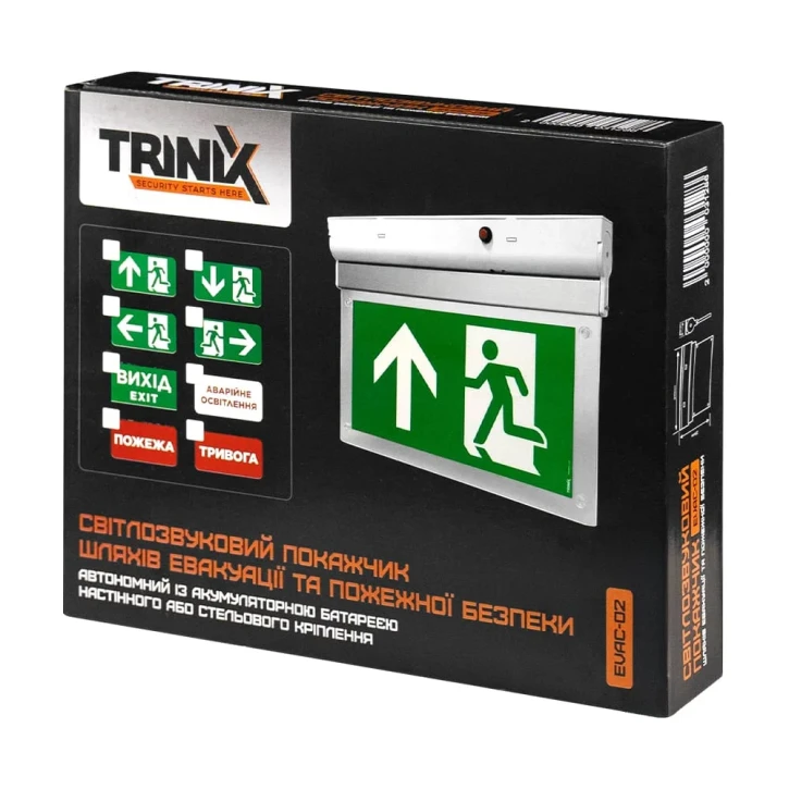 Указатель светозвуковой TriniX EVAC-02 (90-00027) фото 5