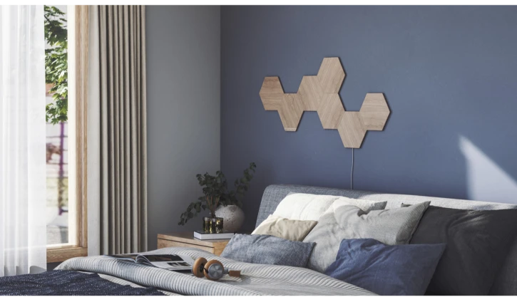 Додаткові панелі Nanoleaf Elements - Hexagons Expansion Pack Apple Homekit - 3 шт. (NL52-E-0001HB-3PK) фото 8