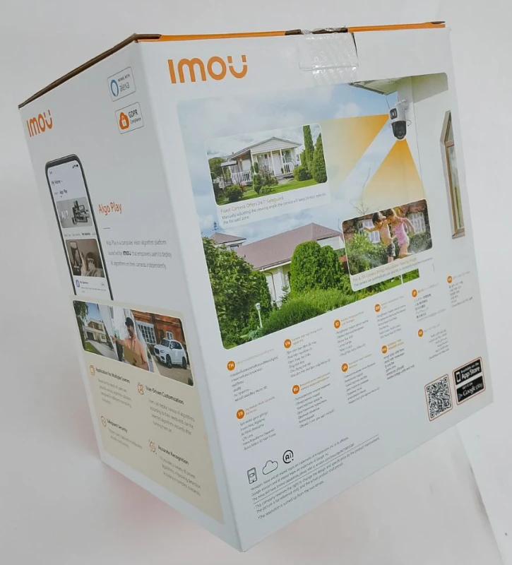 (Уцінка) ІР-відеокамера IMOU Cruiser Dual 2 (3.6/3.6) White (IPC-S7XEP-10M0WED) фото 3