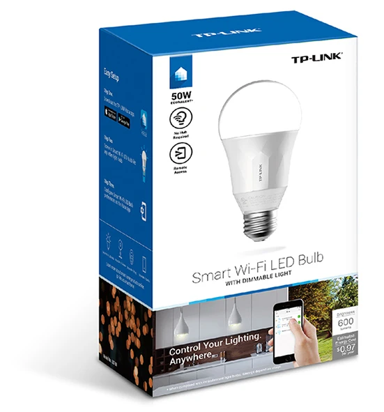 Розумна Wi-Fi лампа TP-Link LB100 фото 3