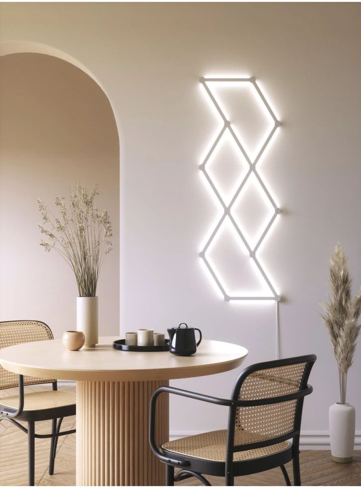 Розумна система освітлення Nanoleaf Lines Starter Kit Apple HomeKit 15 шт (NL59-K-6002LW15PKEU) фото 5