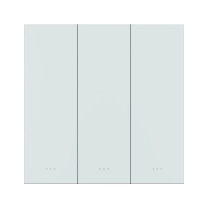 Розумний вимикач Akubela SM-3G (3 канал) ZigBee White (00-00002837)
