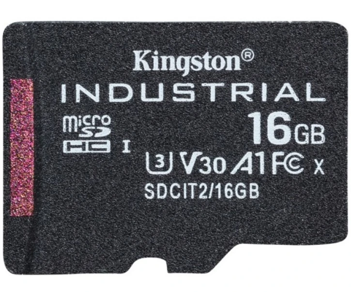 Карта пам'яті Kingston 16GB microSDHC class 10 UHS-I V30 A1 (SDCIT2/16GBSP)