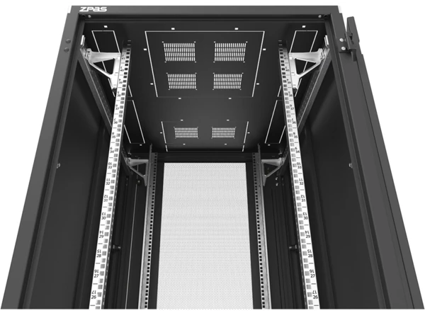 Шафа підлогова ZPAS 19", 18U, IT 600x800 мм (W-IT-186080-69AA-2-161FB) фото 2