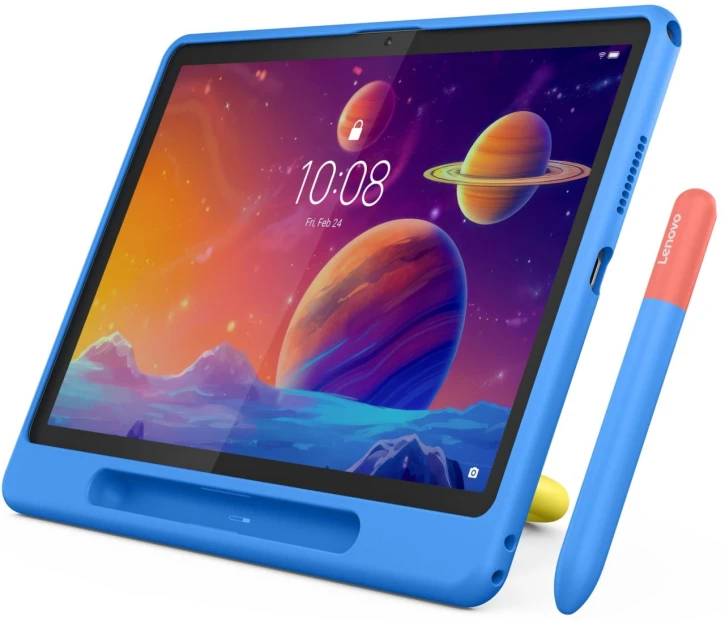 Планшет Lenovo Tab LTE with Kids Bumper and Pen 4/128GB Luna Grey (ZAEJ0129UA)