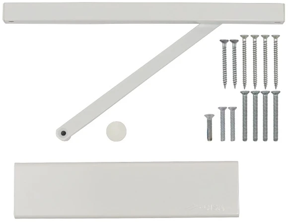 Доводчик дверний Cisa D5200.03.0.45 BC SLD до 80 кг FIRE білий (37931) фото 5