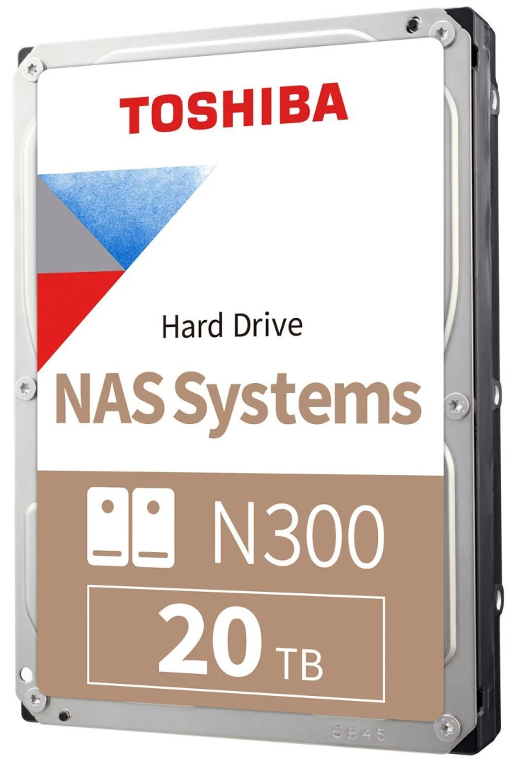 Жорсткий диск Toshiba N300 NAS 20TB (HDWG62AUZSVA)