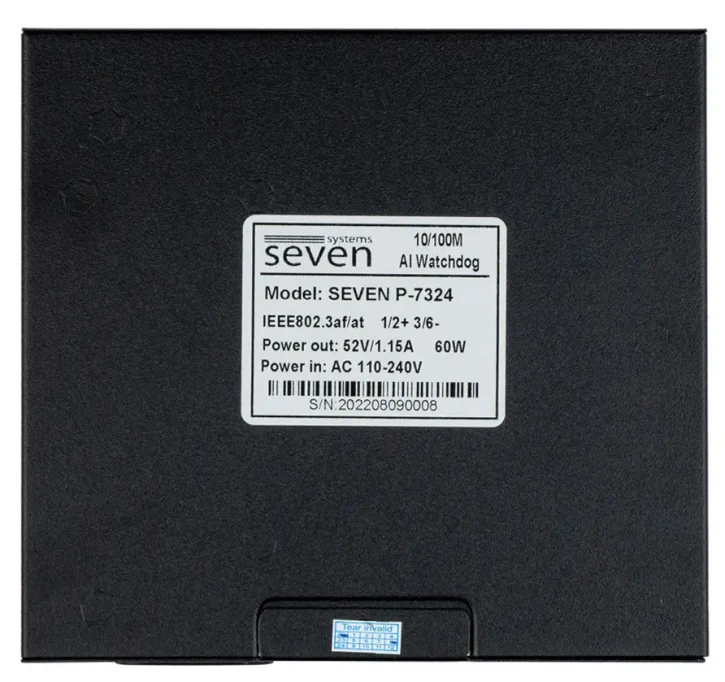 PoE коммутатор SEVEN P-7324 фото 4