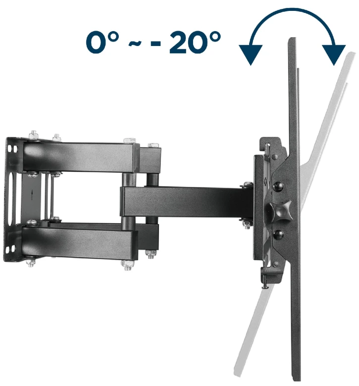 Настінний кронштейн Gembird WM-70ST-01 фото 3