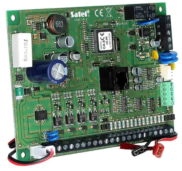 Плата приймально-контрольного приладу Satel CA-6 P фото 2