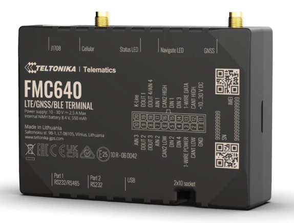 GPS-трекер Teltonika FMC640