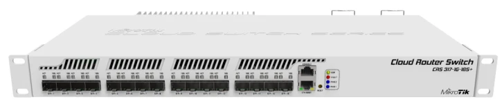 Комутатор MikroTik CRS317-1G-16S+RM White