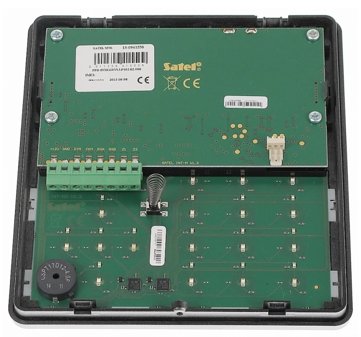 Клавиатура Satel INT-KSG-BSB Black фото 4