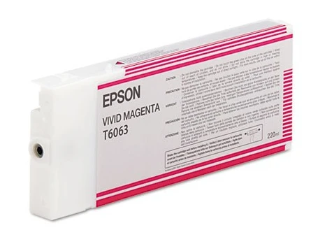 Картридж Epson Т6063 Мagenta vivid (C13T606300)