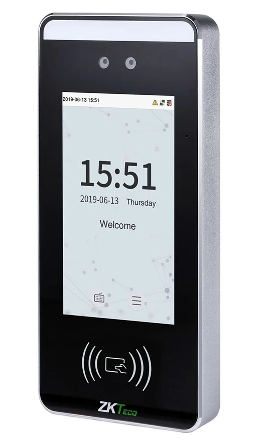 Биометрический терминал ZKTeco SpeedFace-V5L-RFID (WiFi) фото 2