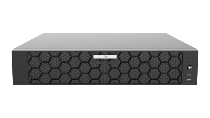 Сетевой видеорегистратор Uniview NVR508-64E-IQ Black фото 2