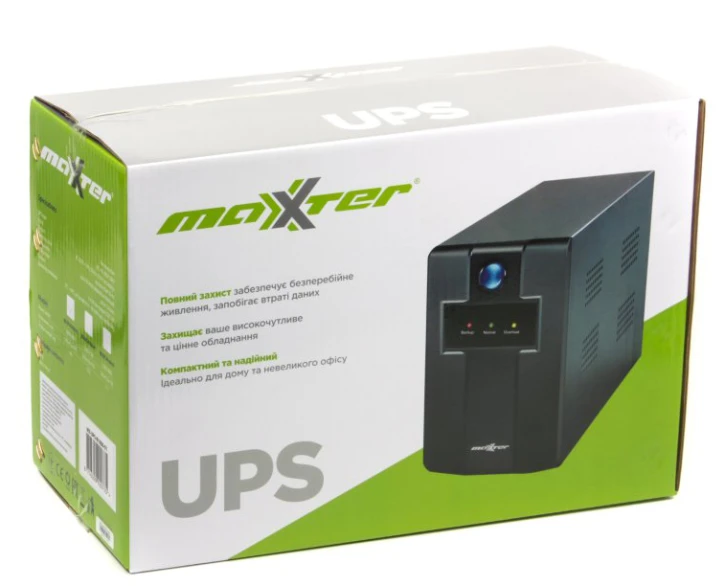 ДБЖ Maxxter MX-UPS-B1500-01 1500VA фото 3
