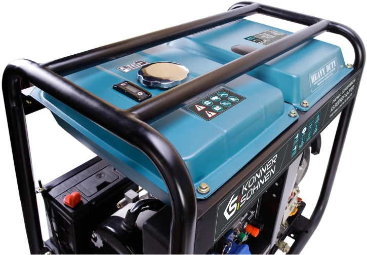 Генератор дизельный Könner & Söhnen KS 8100HDE-1/3 ATSR (EURO V) (KS8100HDE-1/3ATSR) фото 6