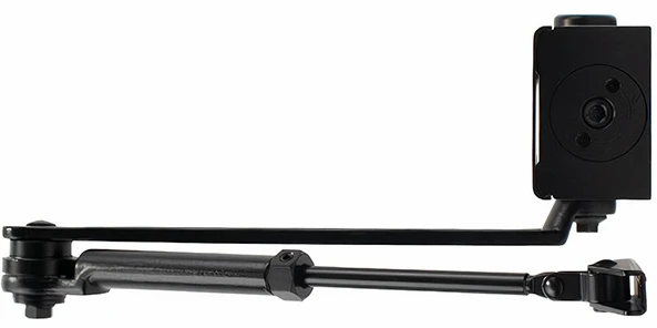 Доводчик дверной Cisa C1511.03.0.90 Professional Plus2 STD HO с фиксацией до 80 кг черный (37908) фото 3