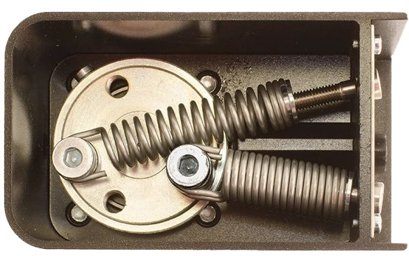 Доводчик для калитки Cisa C1310.11.2 пружинный до 55 кг правый черный (41368) фото 8