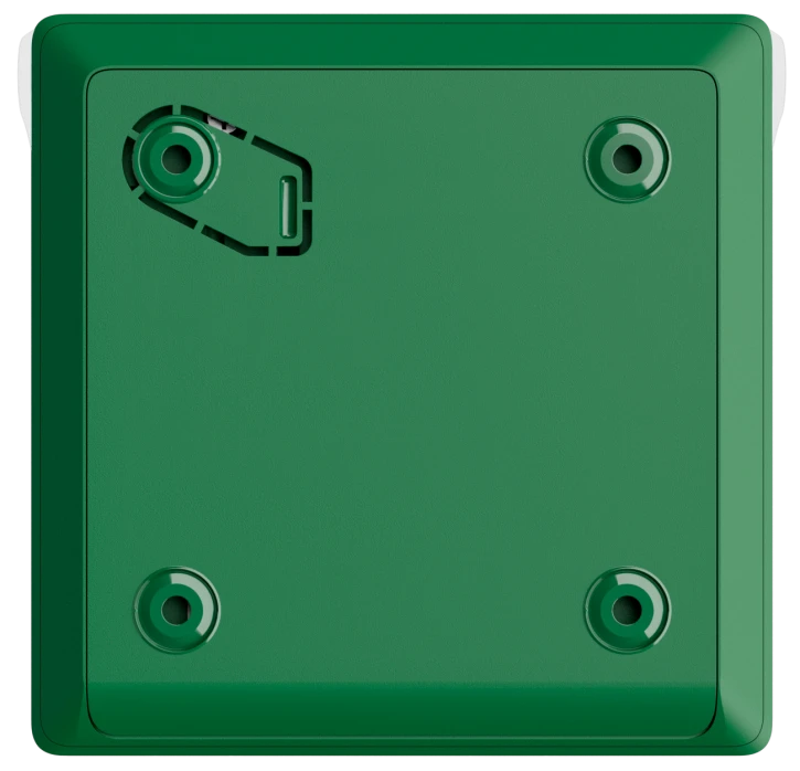 Бездротова програмована кнопка з механізмом скидання Ajax ManualCallPoint Jeweller Green фото 3