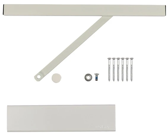 Доводчик дверной Cisa C2010.03.0.45 Professional Plus2 SLD до 60 кг FIRE белый (37926) фото 5