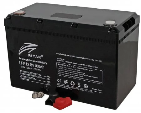 Акумулятор Ritar LFP12.8V100Ah G1(Heater) фото 2