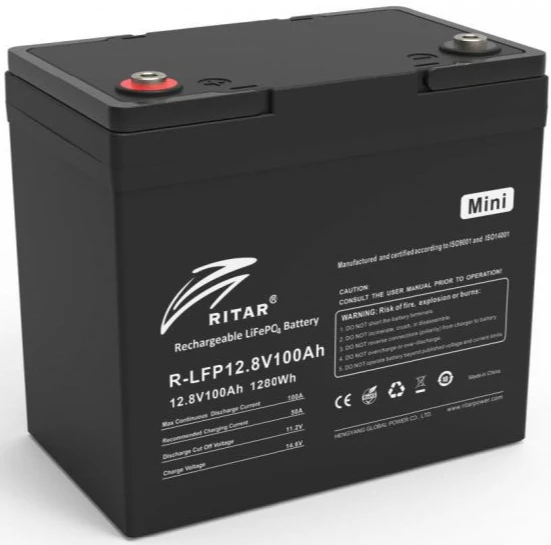 Акумулятор Ritar R-LFP12.8V100AH-MINI