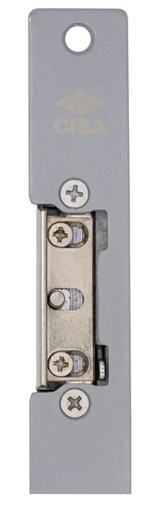 Електромеханічна защіпка Cisa 15005-07 НЗ-AЕ з короткою планкою сіра (38552) фото 5