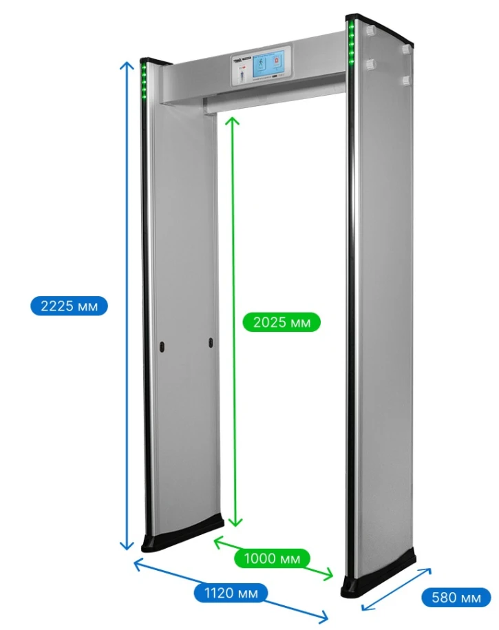 Металлодетектор арочный TriniX TRX-900AMD 18 зон детекции (71-00139) фото 8