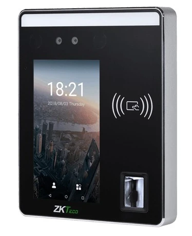 Мультибиометрический терминал ZKTeco SpeedFace-H5 фото 2