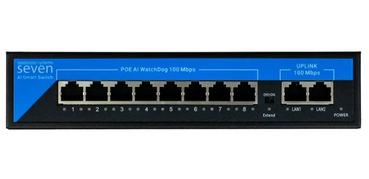 PoE комутатор SEVEN P-7328 фото 2