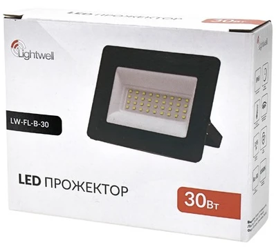 Прожектор LED Lightwell LW-FL-B-30 30 Вт фото 3