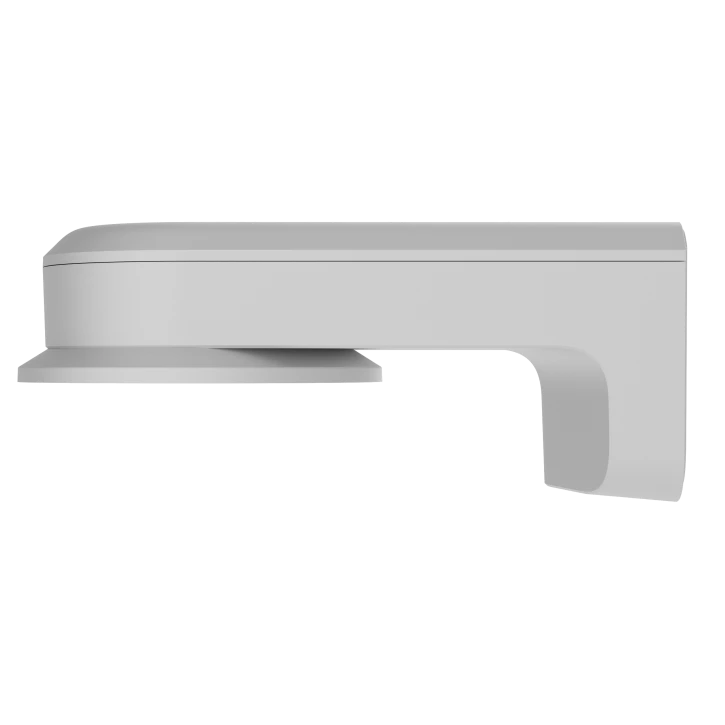 Настенный кронштейн 242 мм для проводной IP-камеры видеонаблюдения. Имеет адаптер для камеры с моторизованным вариофокальным объективом. Ajax MountCam B2 White (147757.373.WH1) фото 2