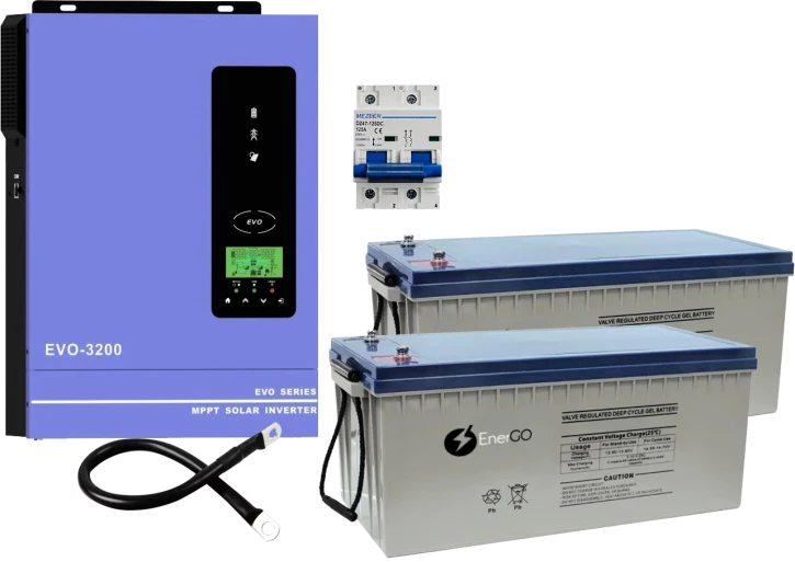 Комплект резервного питания Anern AN-SCI-EVO3200 + Аккумулятор EnerGo GEL 12V 200Ah (NRG-GL12200)