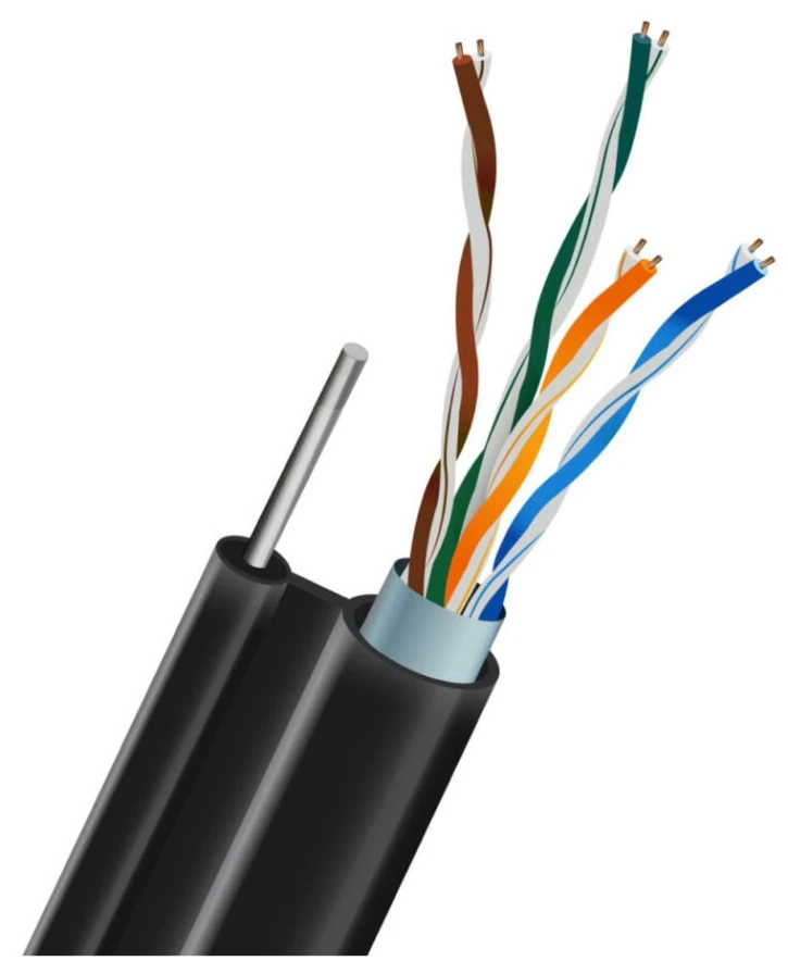 Кабель вита пара Kraft FTP CAT5E CU 0.51 LDPE Outdoor (305 м)