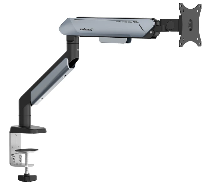 Настільне кріплення для монітора Anda Seat Stealth PRO II 17’’-42’’ Titanium (AD-W-A9-1S-BT) фото 7