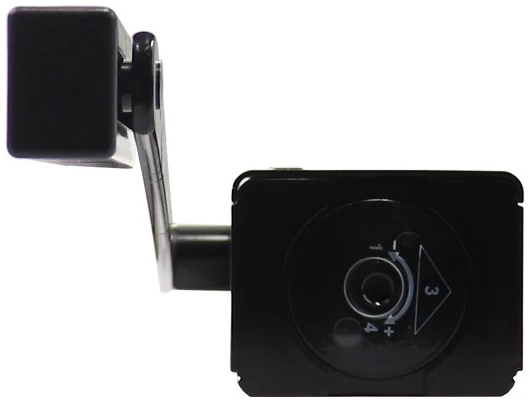 Доводчик дверний Cisa D5210.03.0.44 BC SLD HO з фіксацією до 80 кг чорний (39994) фото 3