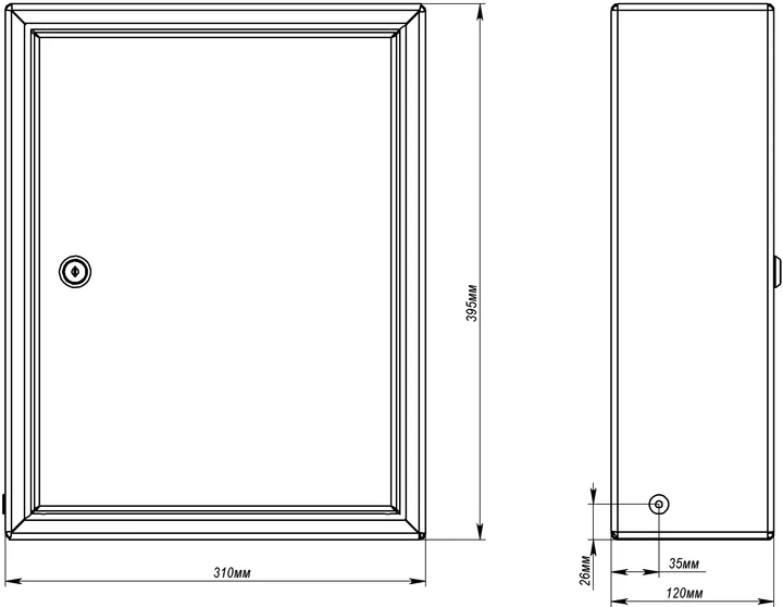 Щит металлический ЛТЗ 24 модуля (LT-MB-UA-24-01) фото 5