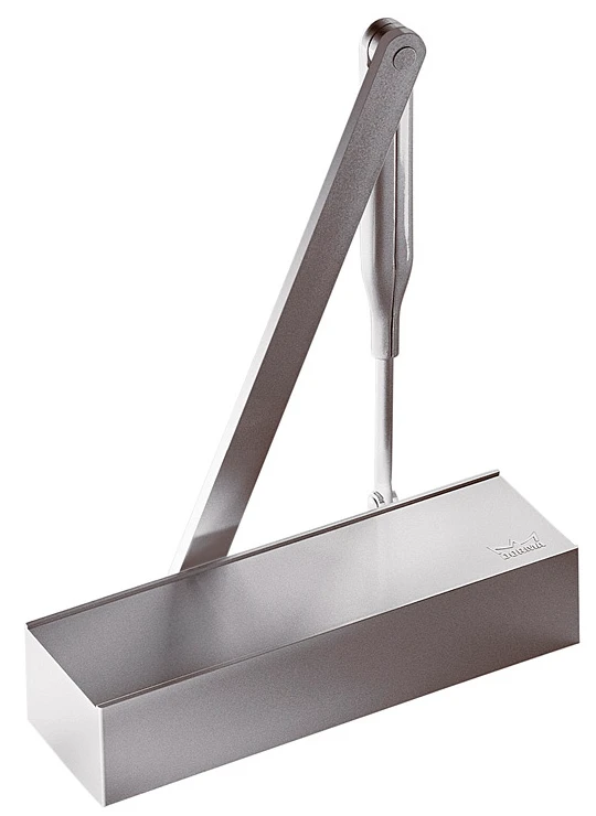 Доводчик дверний Dorma TS 72 EN 2/3/4 з ліктьовою тягою Silver