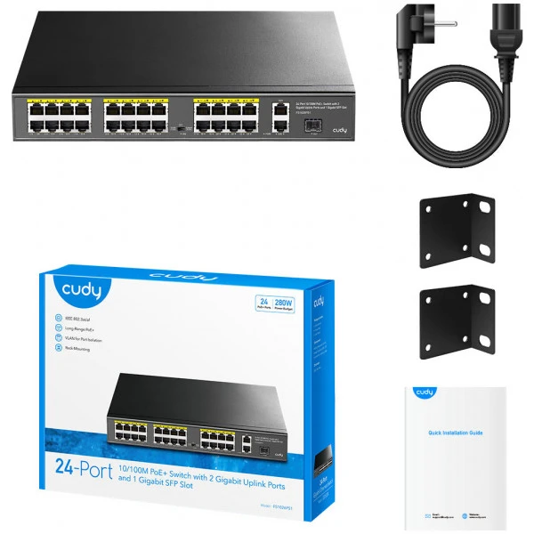 Комутатор Cudy FS1026PS1 фото 4