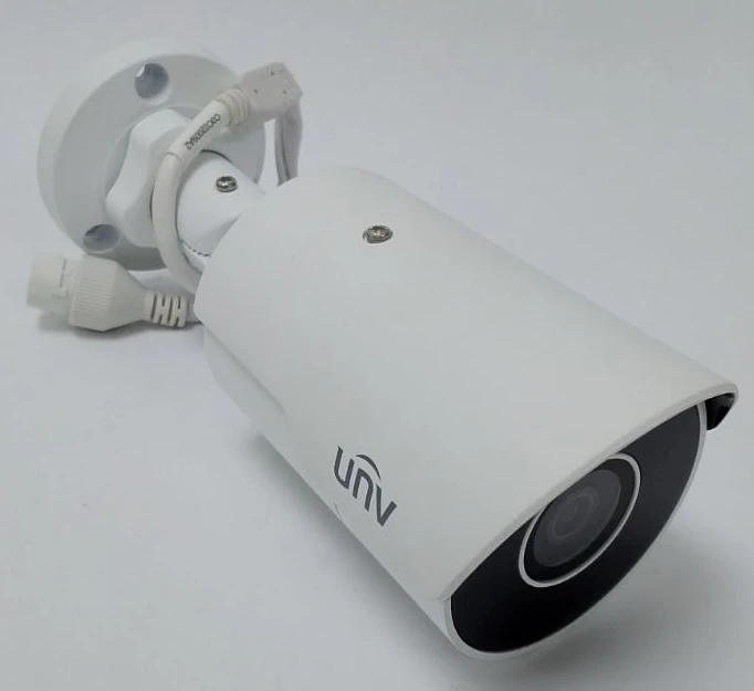 (Уцінка) IP-відеокамера циліндрична Uniview IPC2124LR5-DUPF40M-F White фото 3