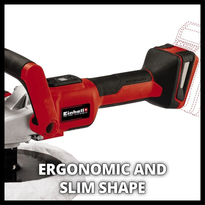 Шліфувальна машина Einhell CE-CP 18/180 Li E-Solo (2093320) фото 8
