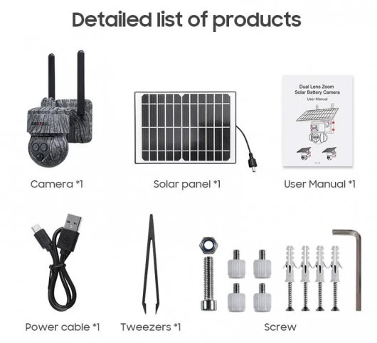 Відеокамера Sectec ST-557-6M-12X-4G-EU-G (6Мп, PTZ, 12000mAh) фото 9