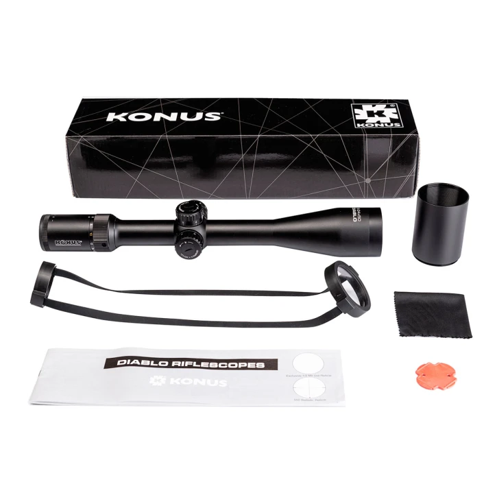 Оптичний приціл Konus DIABLO 6-24x50 1/2 MIL-DOT IR (7173) фото 5