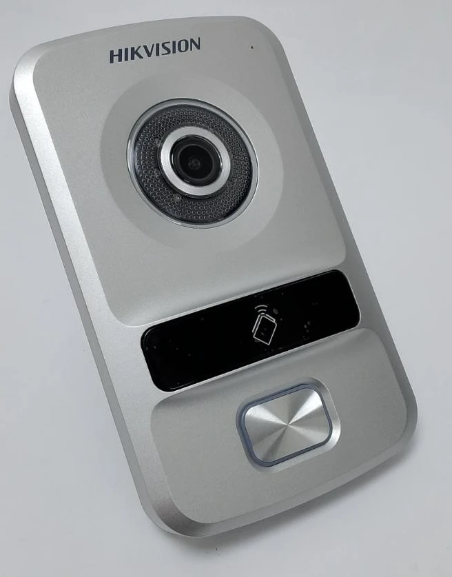 (Уценка) IP вызовная панель Hikvision DS-KV8102-VP Silver фото 4